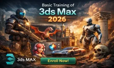 آموزش پایه ای تری دی استودیو مکس 2026